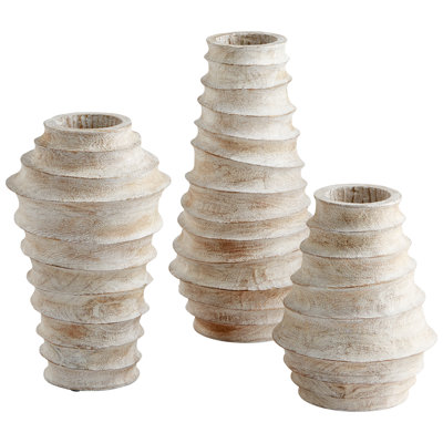 Giorgio Handmade Wood Table Vase