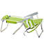 Chaise de plage pliante en aluminium à motif citron-827088872