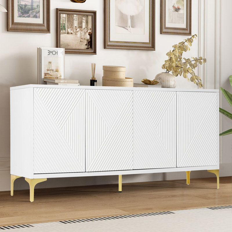 Buffet bas, Blanc