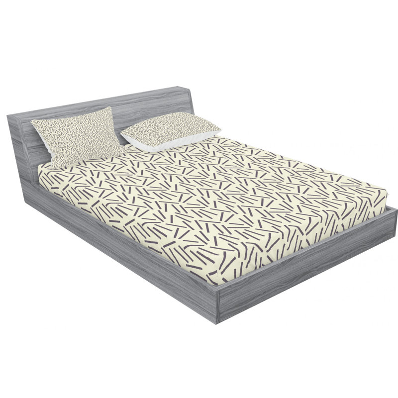 Microfiber Sheet Set, Full/Double Sheet Set with Fitted Sheet