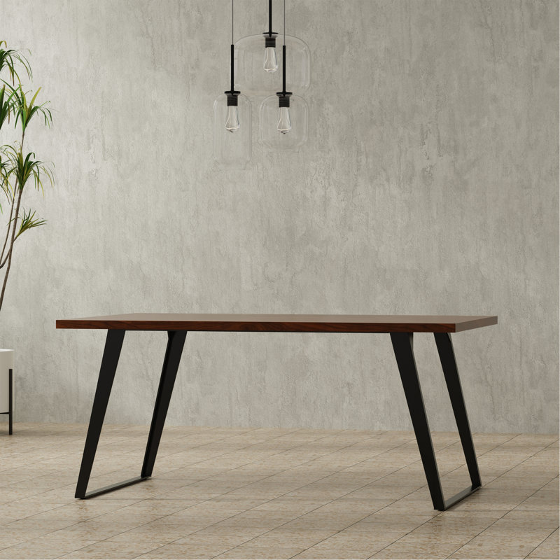 Table de salle à manger Lowry, Brun