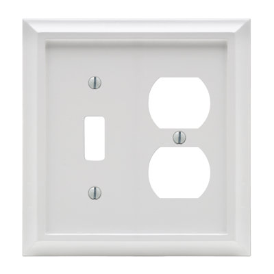 Deerfield No Subject 2 - Gang Combination Plate Standard Combination Wall Plate