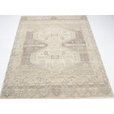Transitional One-of-a-Kind Rectangle 9'1" X 12' Hand Knotted Area Rug