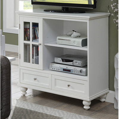 Schererville 40'' TV Stands with Storage Cabinet and Shelves
