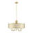 Mance 6 - Light Dimmable Drum Chandelier-414418062