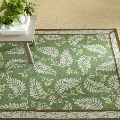 Tapis floral touffeté à la main Coreatha Martha Stewart
