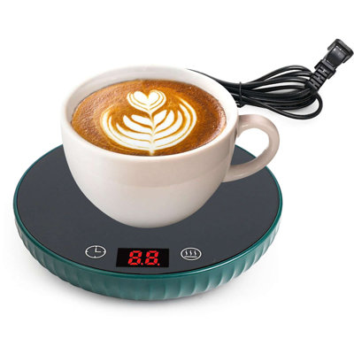 Electric Coffee Tea Milk Mug Cup Warmer Heater Mat Pad with Auto Shut Off for Home Office Desk