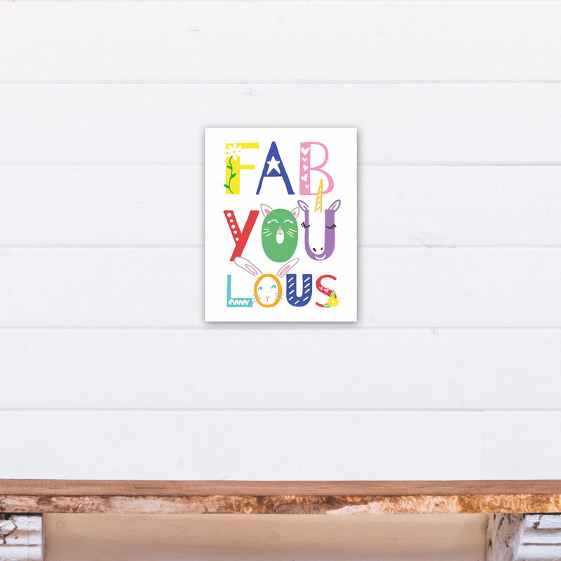 Art sur toile fab-you-lous Maier, H 11 po x l 14 po x P 1,25 po, Toile tendue