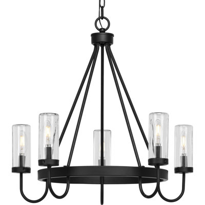 5 - Light Outdoor Chandelier