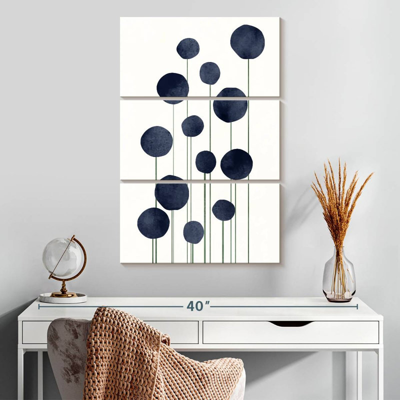 Avery Water Flowers, 32" H x 20" W