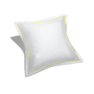 400TC Single Embroidery Sateen Cotton Euro Sham