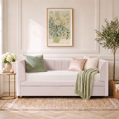 Lit de jour simple avec couchette Ricketts