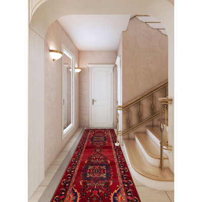 Konya Anatolian Red Rug 3'8" x 9'11"