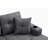 Tyece 96.06'' Convertible Upholstered Pillow Back Sectional Sofa with Throw Pillows and Cupholders-1764048729