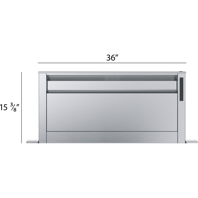 800 Series, 36' Downdraft, Opt Blower