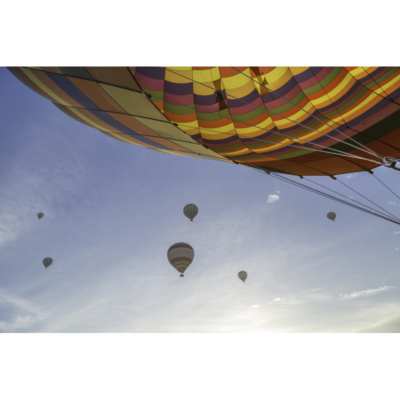 Hot Air Balloons by Goran Domeij - Wrapped Canvas Print, 20cm H x 30cm W x 3.8cm D