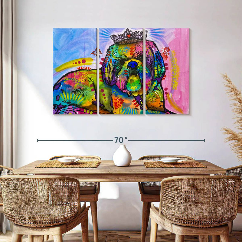Brampt Princess Buttercup, 36" H x 57" W