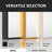 1.3" Thick Rectangle Metal Framed Bathroom Vanity Mirror, Decorative Mirror Wall Mirror with Tempered Glass-2079370085-2079370089