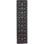 Hand-Knotted High-Quality Black and Black Runner