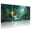 Ensemble de 3 tableaux sur toile représentant une forêt fantastique, pour la décoration du salon, de la chambre et de la maison.-129032088