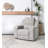 Mykai Upholstered Fabric Manual Recliner