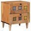 40cm W Solid Wood Bedside Table