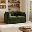 Canapé modulaire modulaire en forme de L de 112 po avec repose-pieds en chenille 4 places et coussin profond pour salon-131521039