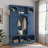 Modern Hall Tree With Adjustable Shelves, Side Cabinets, Top Compartments And Hooks-123755181
