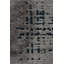 Rapture Gray/Black Abstract Luxury Area Rug-68861290