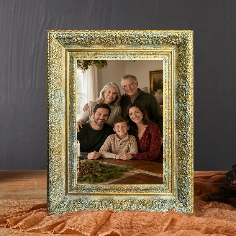 Cadre photo 11 pièces x 11 "or antique 11" pour cadeaux de Noël, Antique Gold, 1, 11" x 14"