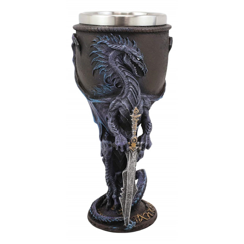 Chardon 8oz. Stainless Steel Goblet