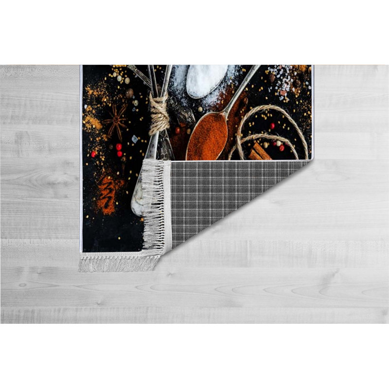 Tapis de couloir luxueux, tissu 100% velours, 39,4 po x 78,7 po | Semelle antidérapante en coton, d'une hauteur de poils de 0,4 po | Antibactérien, lavable à la machine, impression numérique 3D | Parfait pour la décoration intérieure et le confort