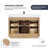 Cloverfield 48'' Single Bathroom Vanity with Cultured Marble Top-93496089-93496091