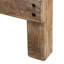 Table pliante carrée en bois récupéré