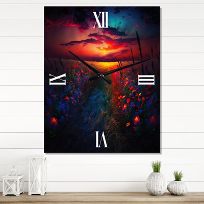 Horloge murale Lakehouse