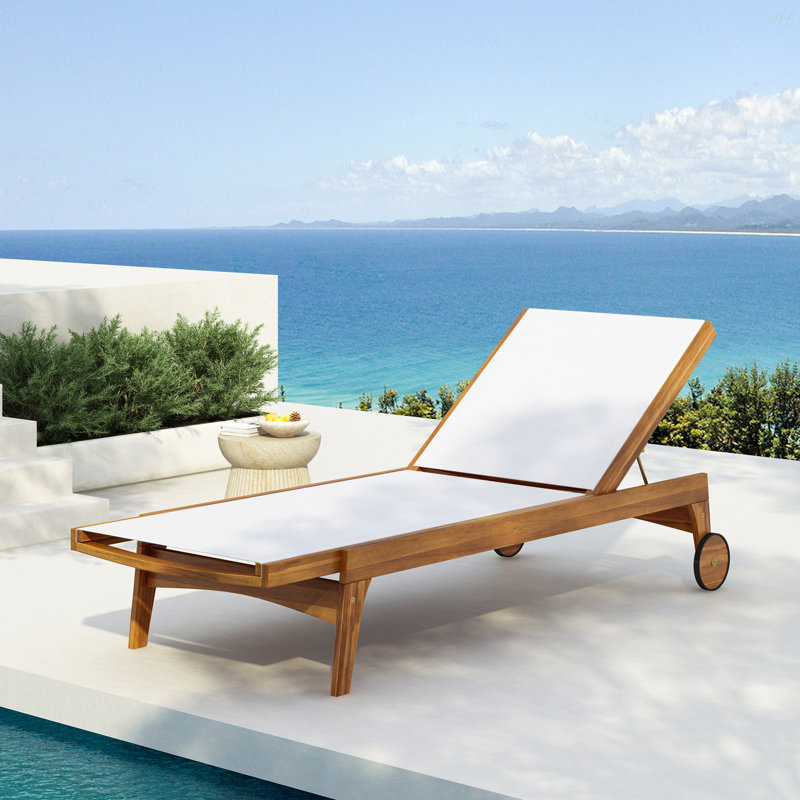CHAISE EXTÉRIEURE, Blanc