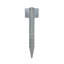 Galvanised Steel Railway Sleeper Brackets -123599092
