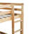 Hedra Twin Over Twin Bunk Bed With Ladder And Storage, Solid Rubber Wood Construction-120240223