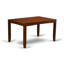 Ensemble de table de salle à manger 7 pièces composé d'une table de salle à manger rectangulaire avec rallonge papillon et 6 chaises de salle à manger en lin, espresso-416558546
