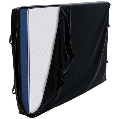 Movable Twin Storage Bag - Storage Bags For Storage - Twin Storage Cover - Twin Movable Storage Bag - Extra Strong Zipper - Reusable - 4 Handles