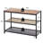 Shoe Bench, 3-Tier Shoe Rack, Entryway Shoe Organizer Storage Bench with Mesh Shelves, 30''