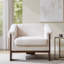 Chaise d'appoint Mid-Century moderne, chaise confortable-1925329282