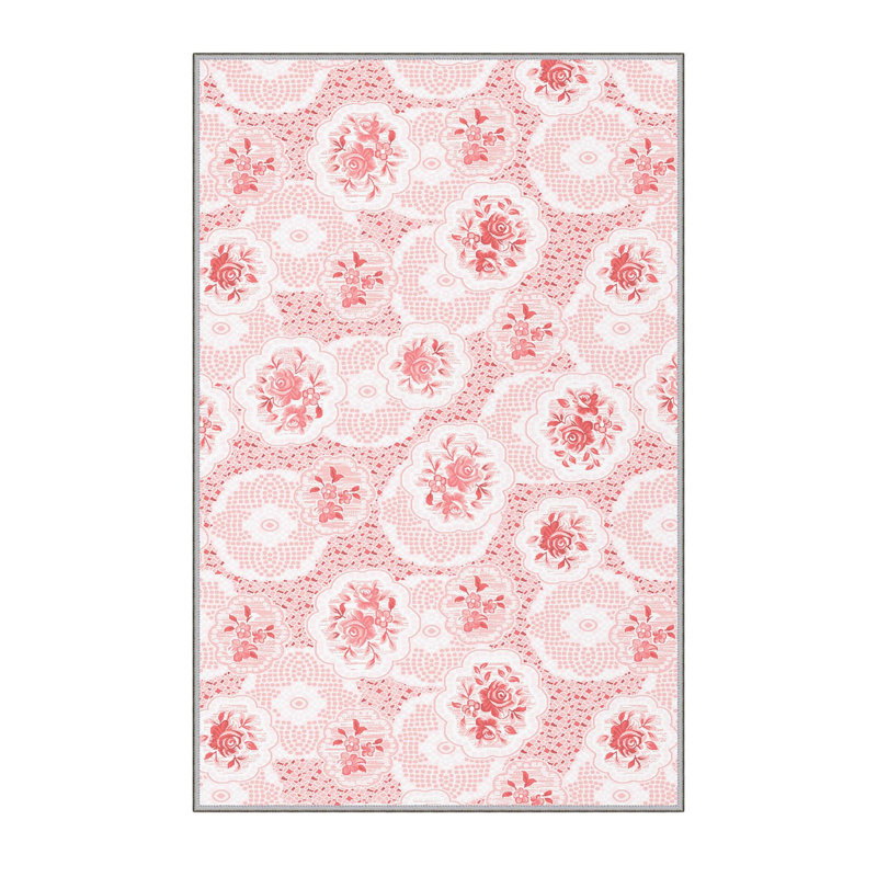 Premium 3D Printed Area Rug, 100% Polyester, Antibacterial, Non-Slip PVC Felt Bottom | 8 mm Pile Height, Machine Washable, Durable & Stylish for Living Room, Bedroom, & Home Décor
