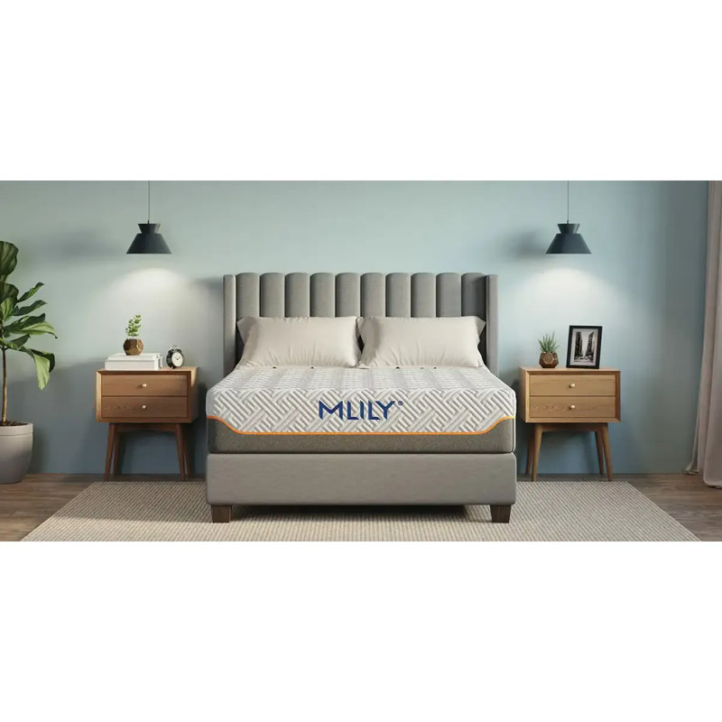 Matelas hybride de luxe 11,5 po Mlily Fusion Supreme - Grand - Moyen, Grand lit