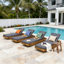 Chaise longue ajustable avec coussins Bluehaven-123140231