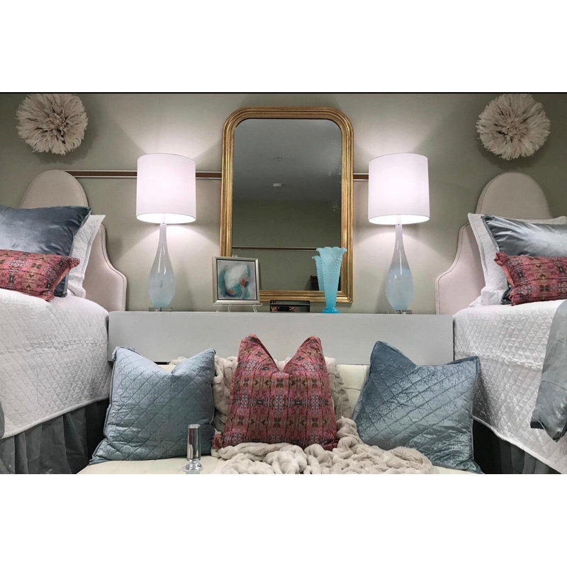 Nova Arch Wall Mirror, Gold Leaf