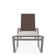 Holna Outdoor Rust-Resistant Metal Chaise Lounge