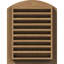 Grille d'aération verticale en cèdre-80795043