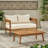 BROOKLYN LOVESEAT + COFFEE TABLE