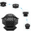 Round Iron Charcoal Fire Pit